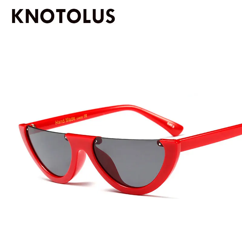 Knotolus полукадра Cateye Солнцезащитные очки для Для женщин Полу оправы