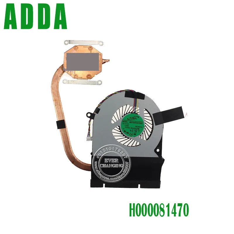 

New original For Toshiba C75D-C Fan And Heatsink H000081470 AB07005HX07KB01