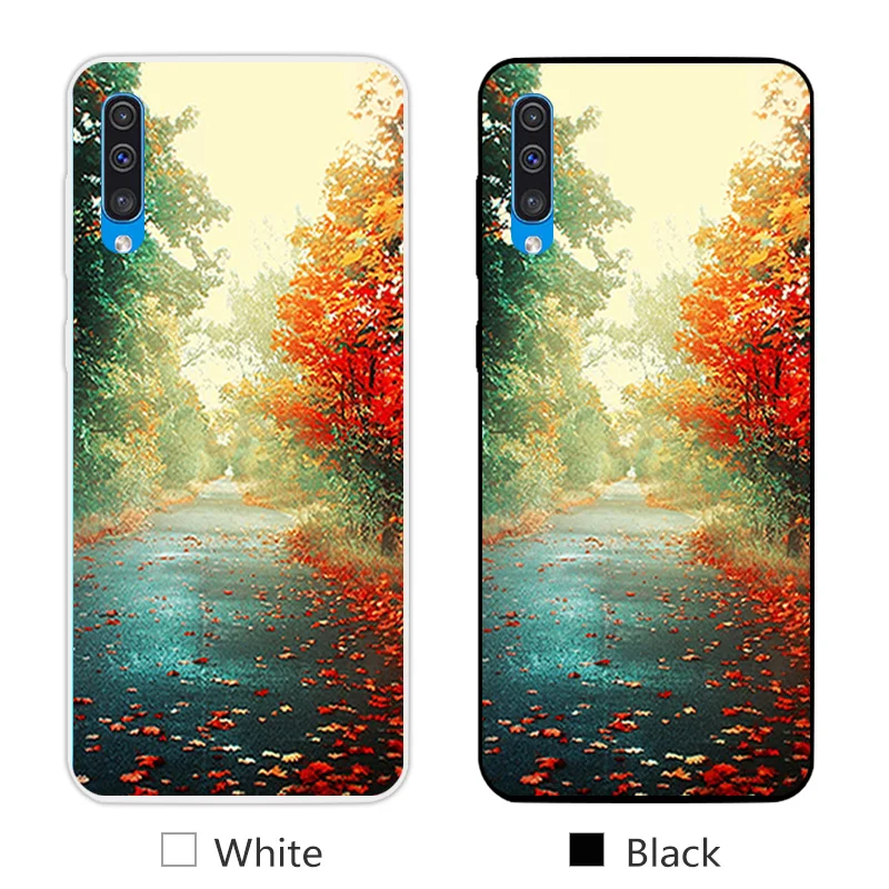 11 6," для samsung Galaxy A50, Модный чехол на заднюю панель телефона, роскошный мягкий силиконовый дизайн с улыбкой для Galaxy A50, прозрачный ТПУ чехол для телефона - Цвет: 11