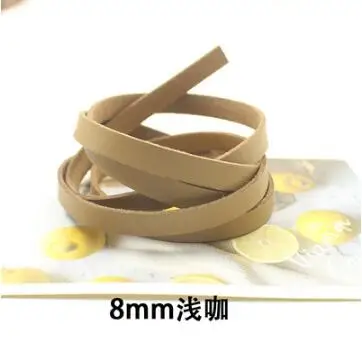 NO.16 8 мм PU кожаный ремень сумки ручки для DIY швейная сумка пряжки части аксессуары шнур из искусственной кожи полосы Вере - Цвет: NO.16