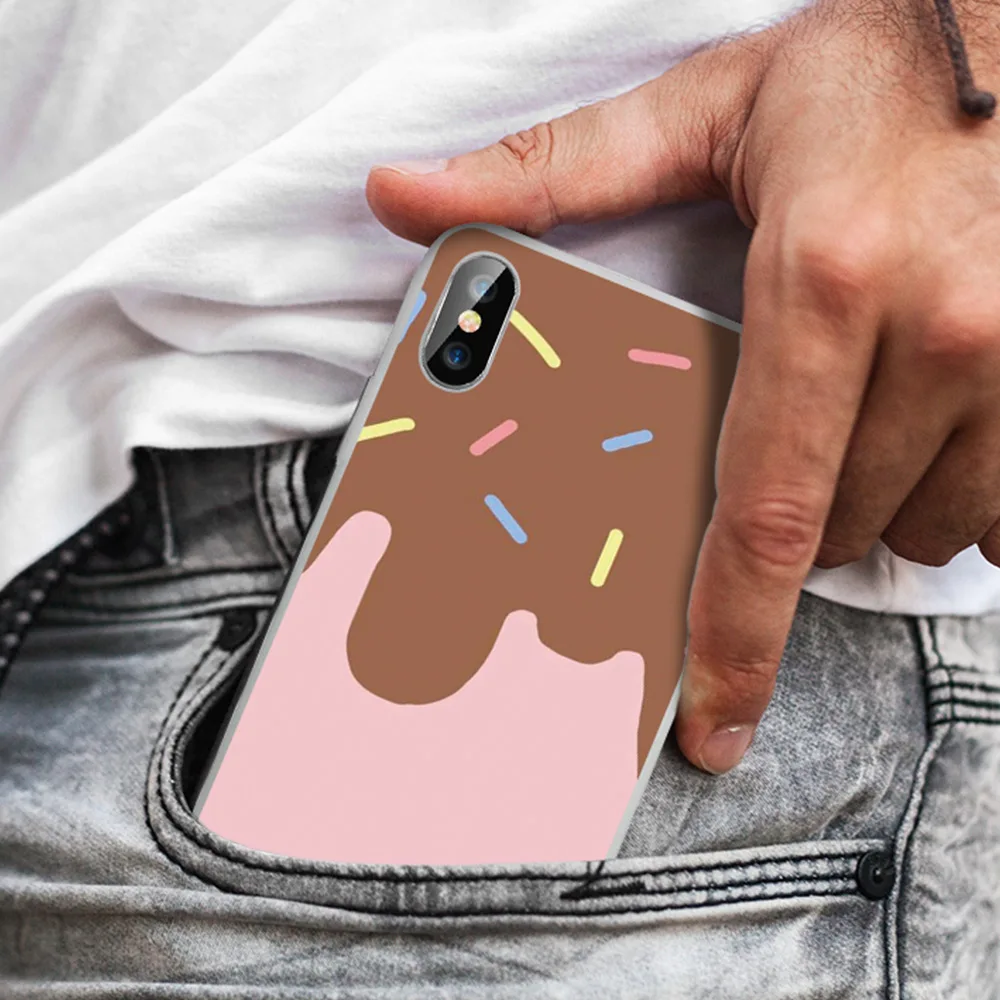 Чехол CASEIER для iPhone 7 X XR XS MAX 8 6 6S Plus летние стильные чехлы 5 5S SE задняя крышка