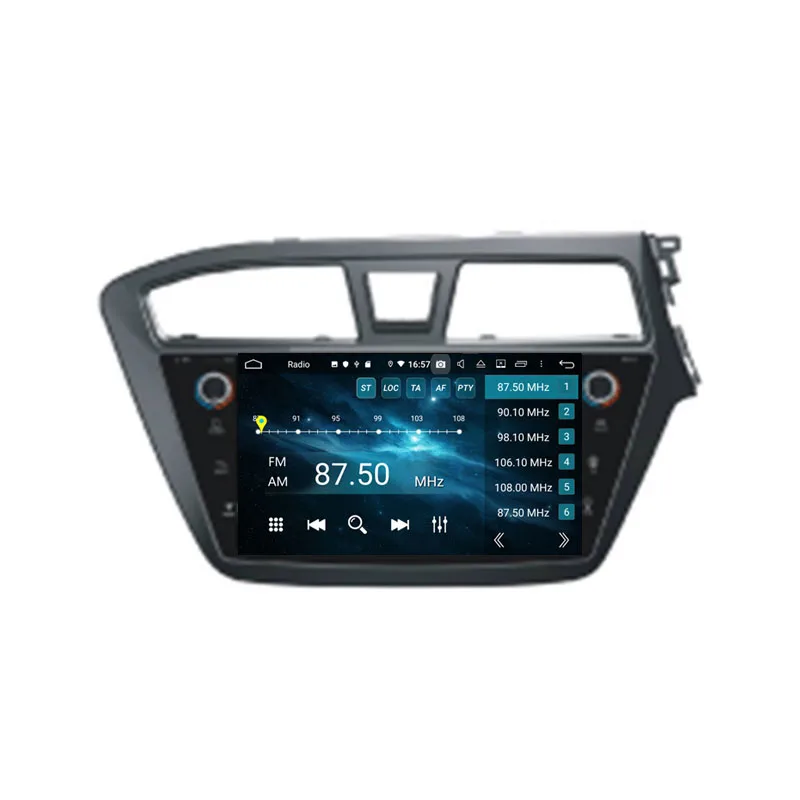 Встроенная память 64G Android 9 0 для hyundai I20 2014 2015 правостороннего движения Octa Core PX5