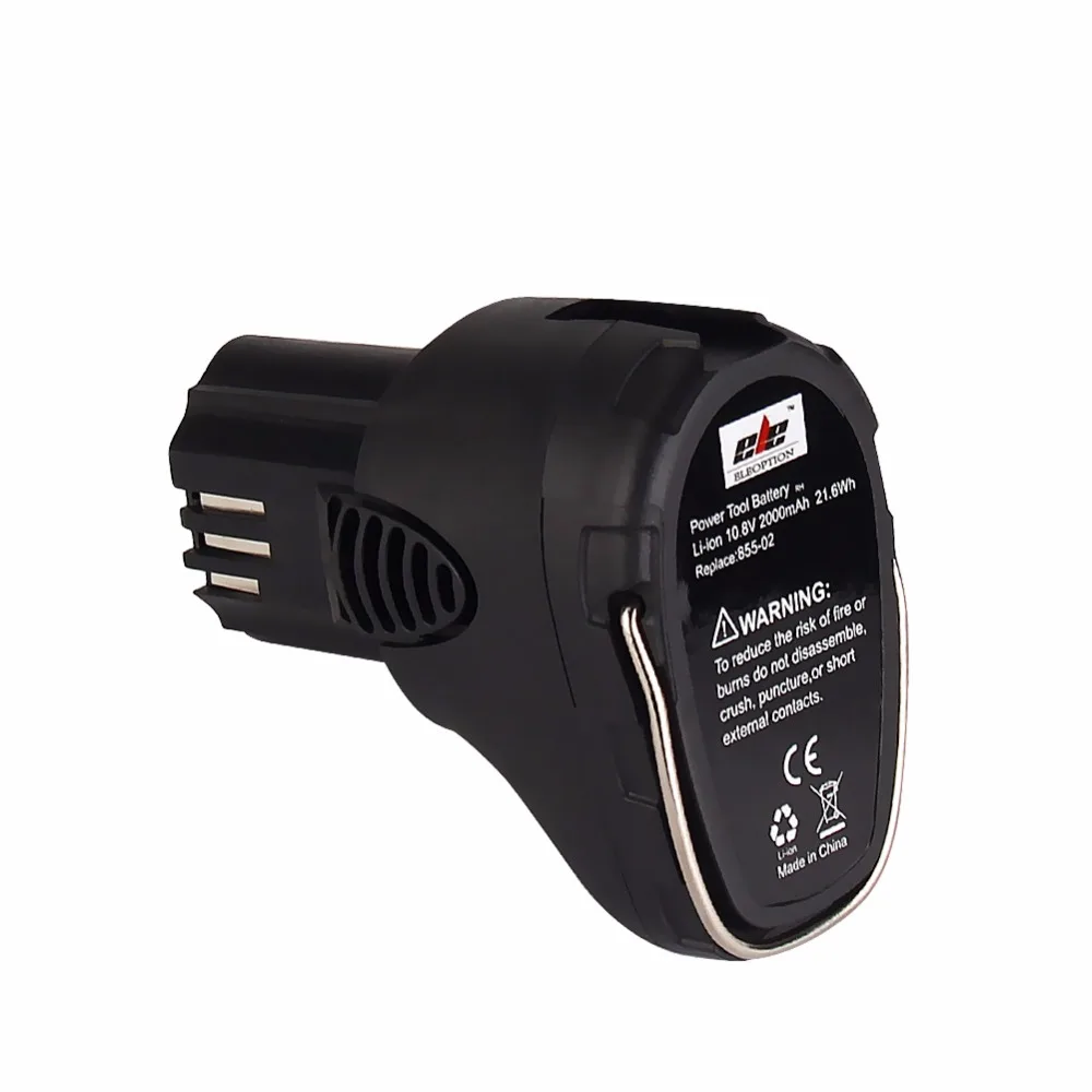 3x Eleoption 10,8 В 8001-01 Замена Батарея для Dremel 855-01 855-02 8000-01 8001-02 литий-ионный аккумулятор 2000 мАч