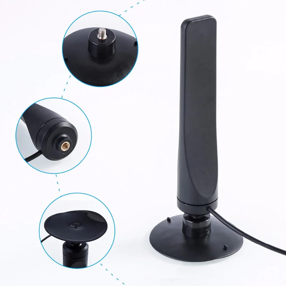 Внутренняя ТВ цифровая антенна для DVB-T DVB-T2 ТВ-палка HDTV Freeview 12dB 800 Mile бустер радио VHF