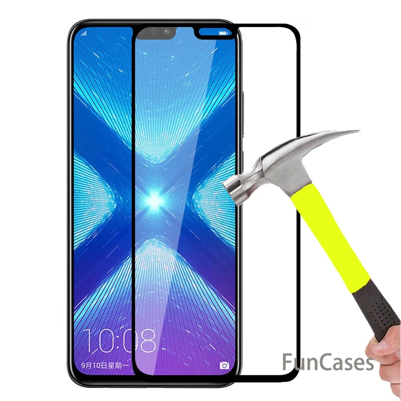 Премиум стекло для Honor 8X чехол из закаленного стекла huawei 7X Honor8X Honor7X X8 X7 8X7 X Чехлы