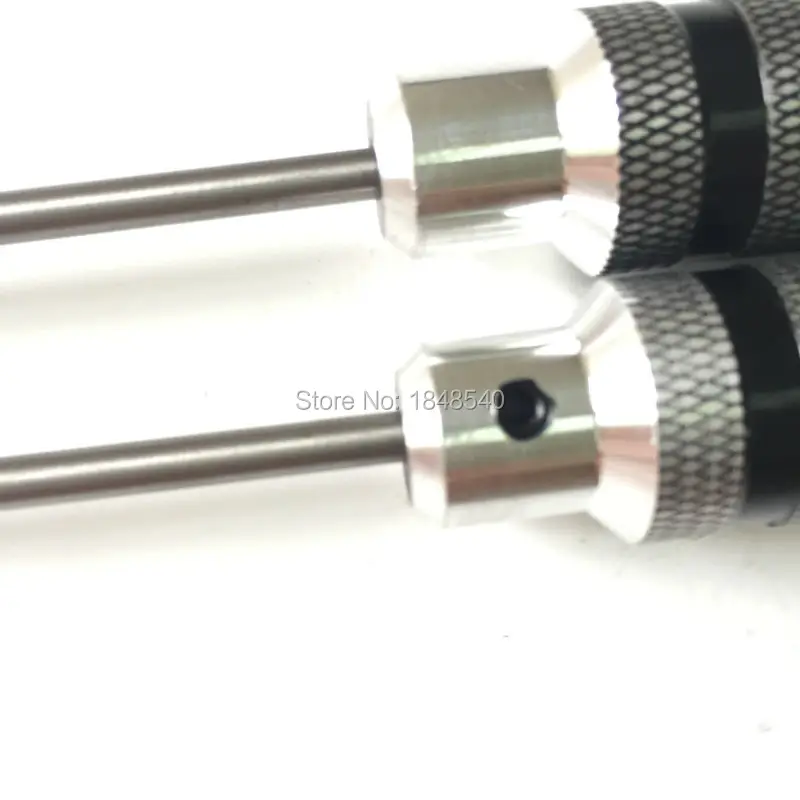 2 шт. RC инструменты шестигранной 3.0 мм отвертка с круглой ручкой HSS Белый стали hex Pin