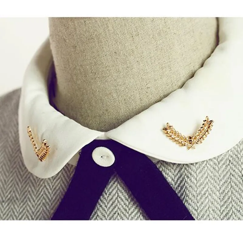 Z10 изысканный пшеницы дизайн брошь на шпильке модные свадебные украшения золотой