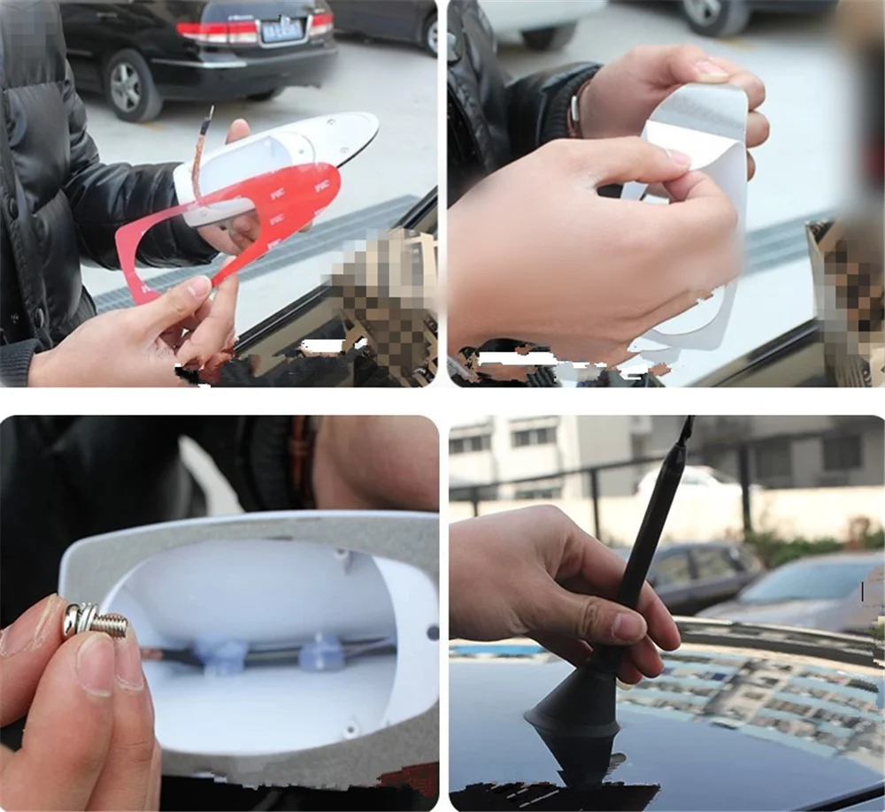 Автомобиль форма гребень акулы на крышу Хвост линии модификации сигнала радио для Fiat Croma Linea Ulysse Oltre 600 1200 520 20-30 16-20