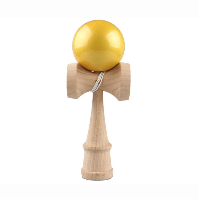 Бук сплошной цвет деревянный жонглирование умелые Kendama шары профессиональный спорт на открытом воздухе игрушки для детей взрослых
