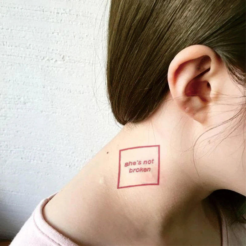 FST01 часть фестивавечерние Альпака девушка босс временная татуировка с леденцом