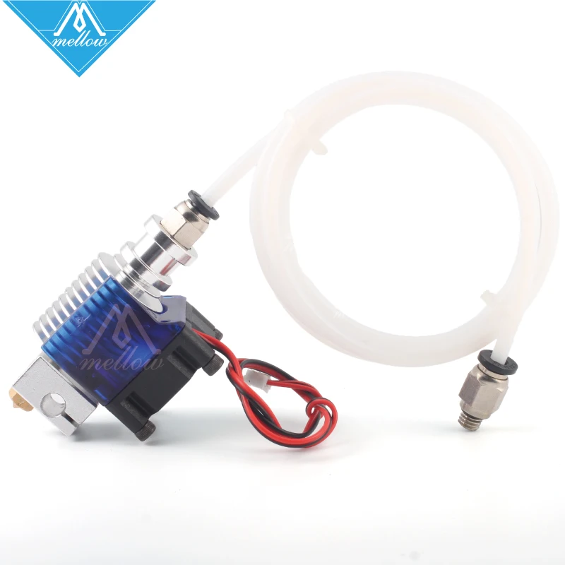 Запчасти для 3D-принтера Mellow 12 В 24 E3D V6 Hotend tube Kit 0 4/1 75 мм J-head дистанционный экструдер