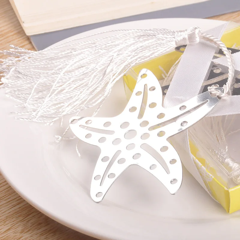 1 шт. Морская звезда Закладки пляжная Свадебная вечеринка Сувениры подарок