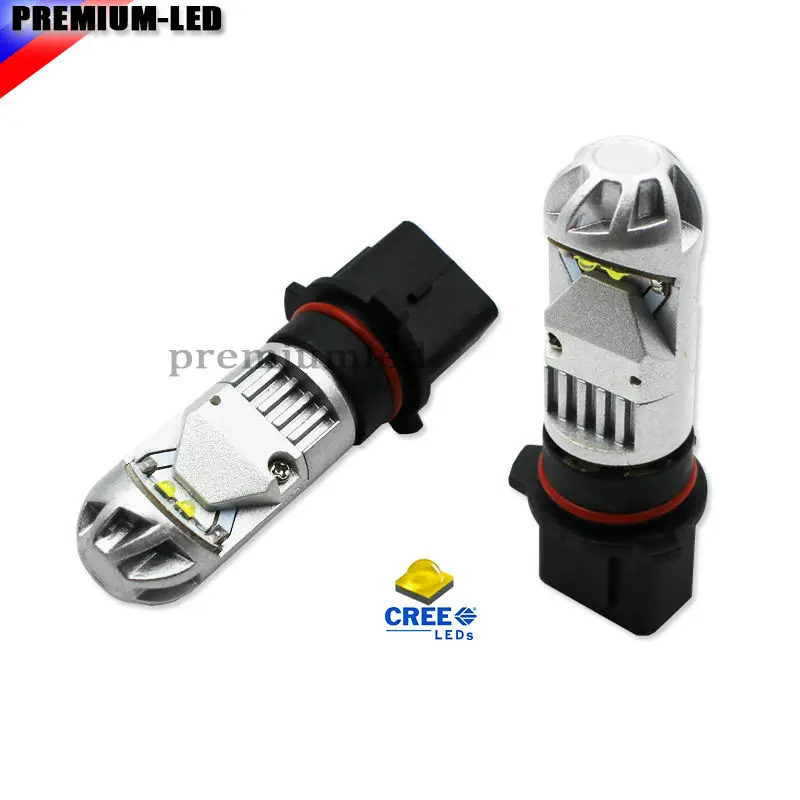 Ксенон белый высокий Мощность P13W светодиодный лампы для 2008-2012 Audi A4 Q5 Габаритные