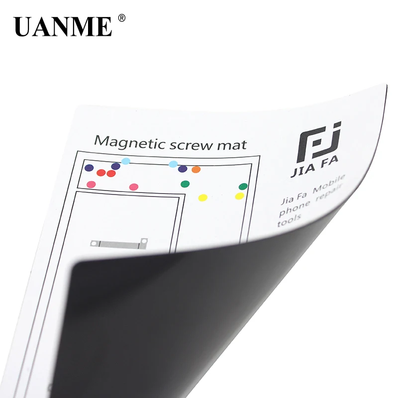 UANME Профессиональный Магнитный винт коврик для Iphone 4 4s 5 5S 6 6plus 6s Plus 7 8 X Руководство