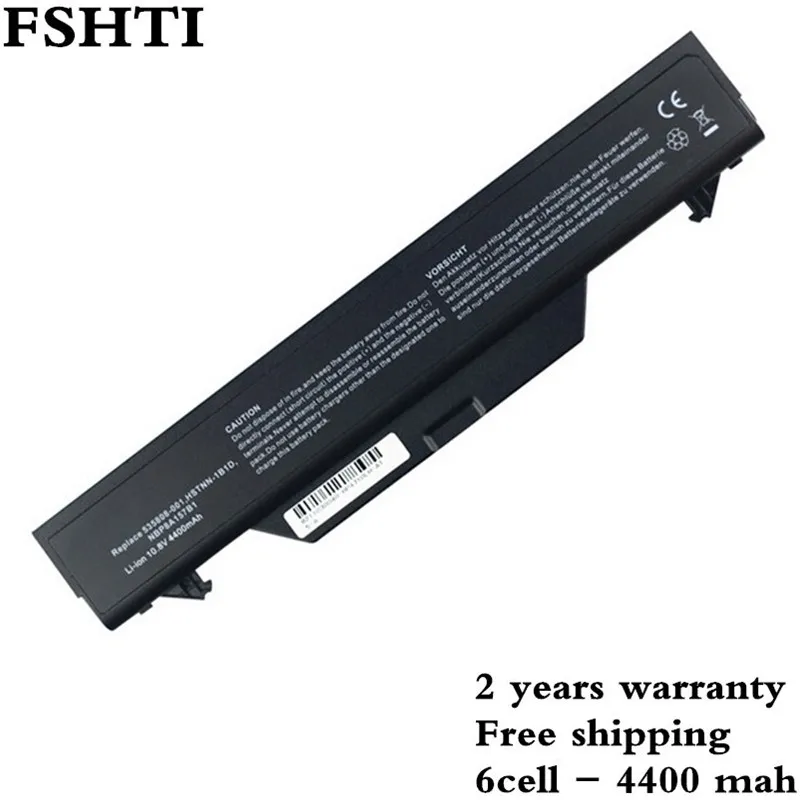 FSHTI 5200 мА/ч Батарея для HP ProBook 4510 4510s 4515s 4710s HSTNN 1B1D NBP8A157B1|battery for hp|battery hp probookfor |