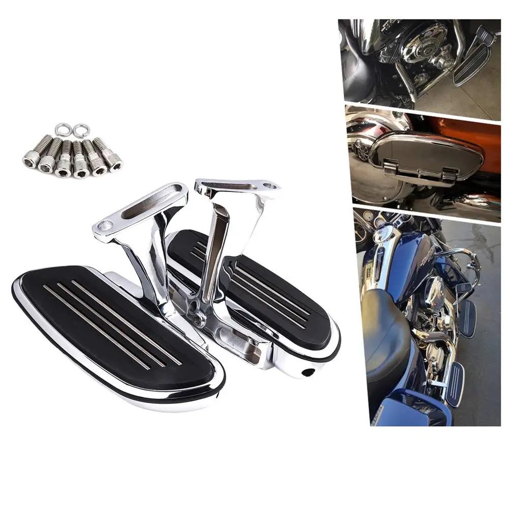 Пассажиров подножки пол Панели кронштейн Наборы для Road King Street скользящий Electra Glide Touring модели 1993- 2013