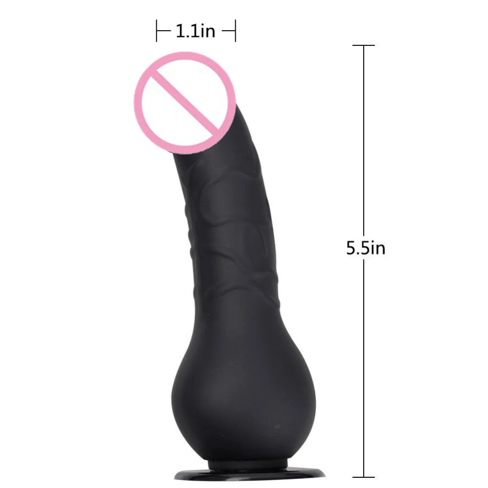 YUELV 5 дюймовый ремешок на реалистичном фаллоимитатор мягкий реалистичный пенис