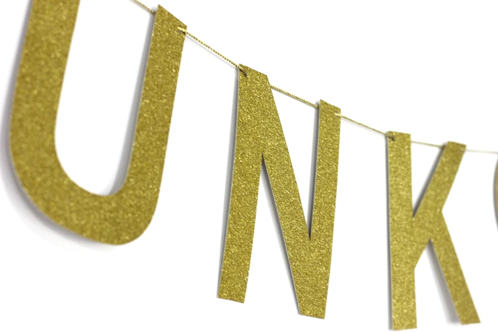 Пьяный в любви Золотой баннер с блестками праздничные украшения реквизит для