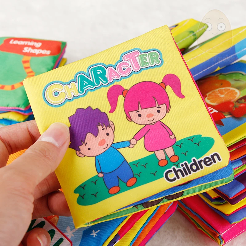 Minitudou/игрушки для новорожденных Новая мягкая Тихая книга детей 0 3 лет тканевая