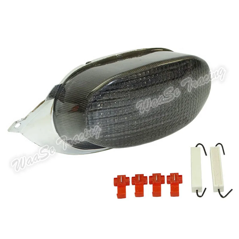 Waase для Suzuki GSXR600 GSXR 600 1997 1998 1999 2000 E-Mark задний фонарь стоп-сигнал встроенные Сигналы поворота светодиодный свет
