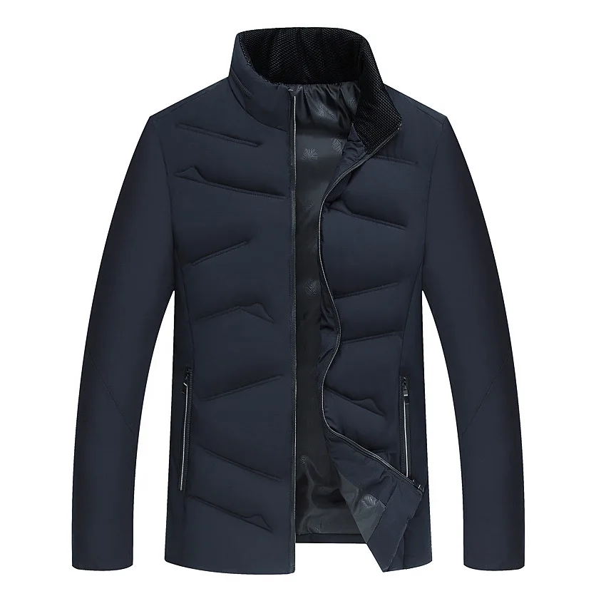 Зимние куртки мужские 2018 Брендовые повседневные и пальто толстая Парка мужская