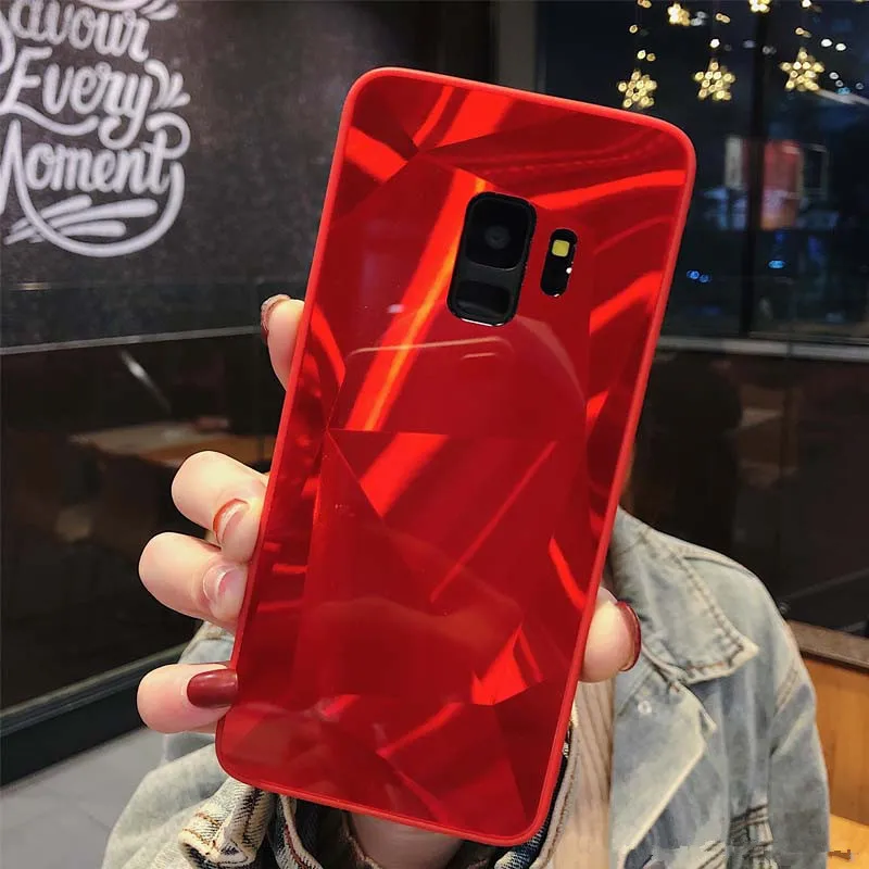 DCHZIUAN чехол для Samsung Galaxy S10 S9 S8 Plus Note 8 9 телефона Блестящий Алмазный 3D зеркальный