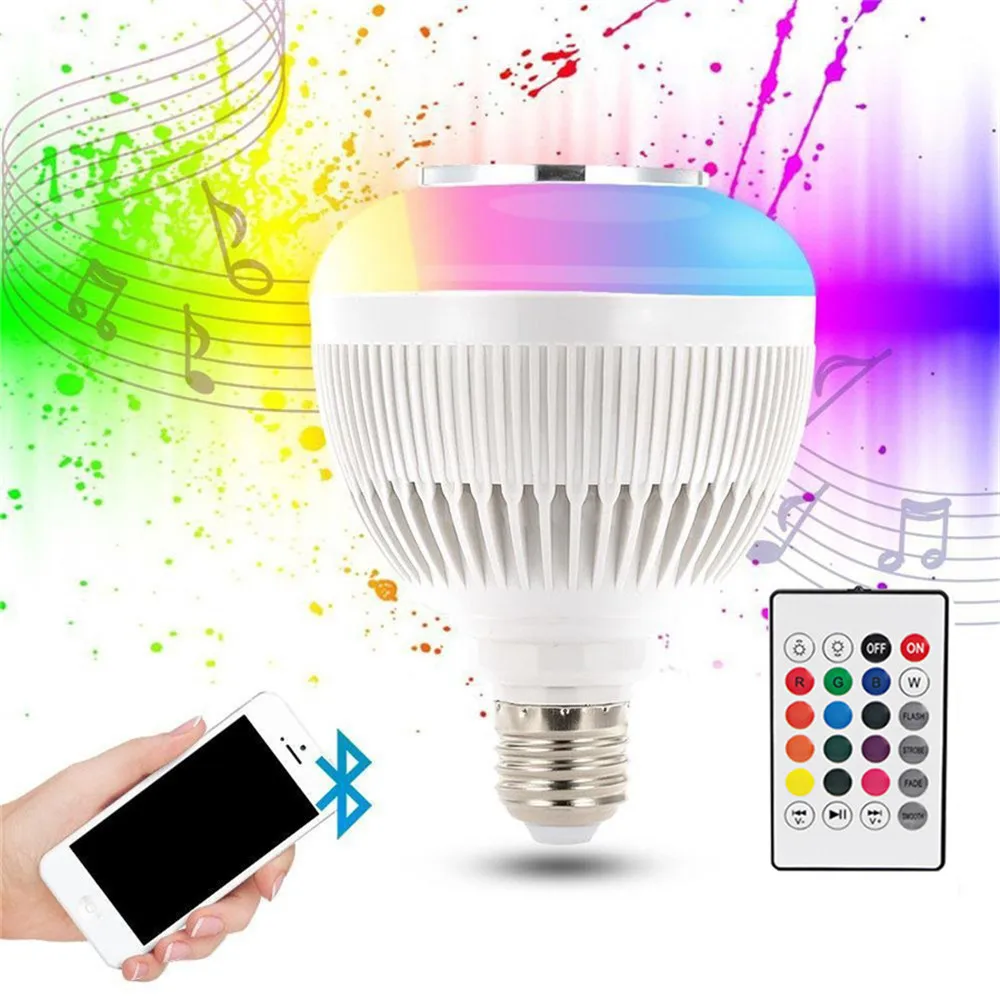 Bluetooth Колонка RGB 12 Вт с пультом ДУ|Светодиодные лампы и трубки| |