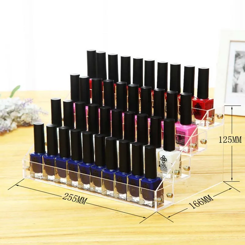 Новая прозрачная акриловая пластиковая стойка для лака ногтей держатель