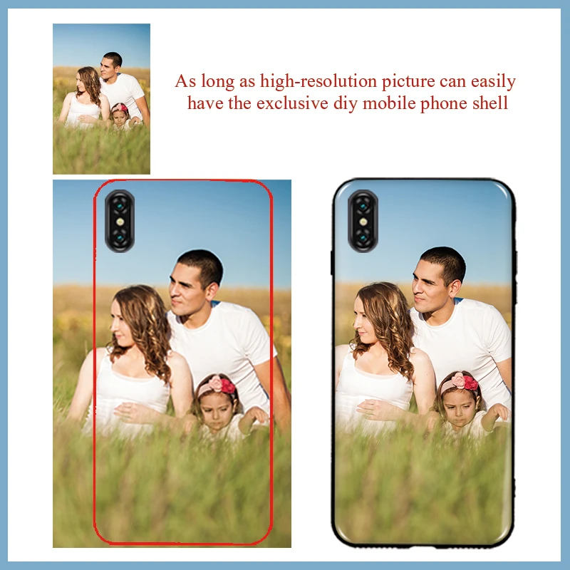 new Custom DIY Design Photo Case for iPhone X 5S 6S 6Plus 7 8 8plus Soft TPU Back Cover Customized Printed Mobile Phone Cases |