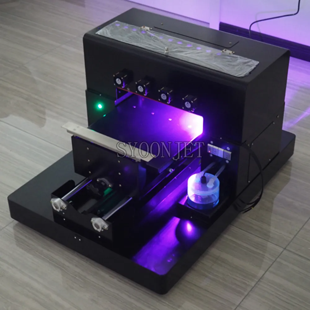 Online طابعة A3 مسطحة للأشعة فوق البنفسجية من المصنع ، للأقلام ، وحافظة الهاتف ، ولاعة ، و TPU ، و PVC ، والمعادن ، والخشب ، للطباعة ثلاثية الأبعاد