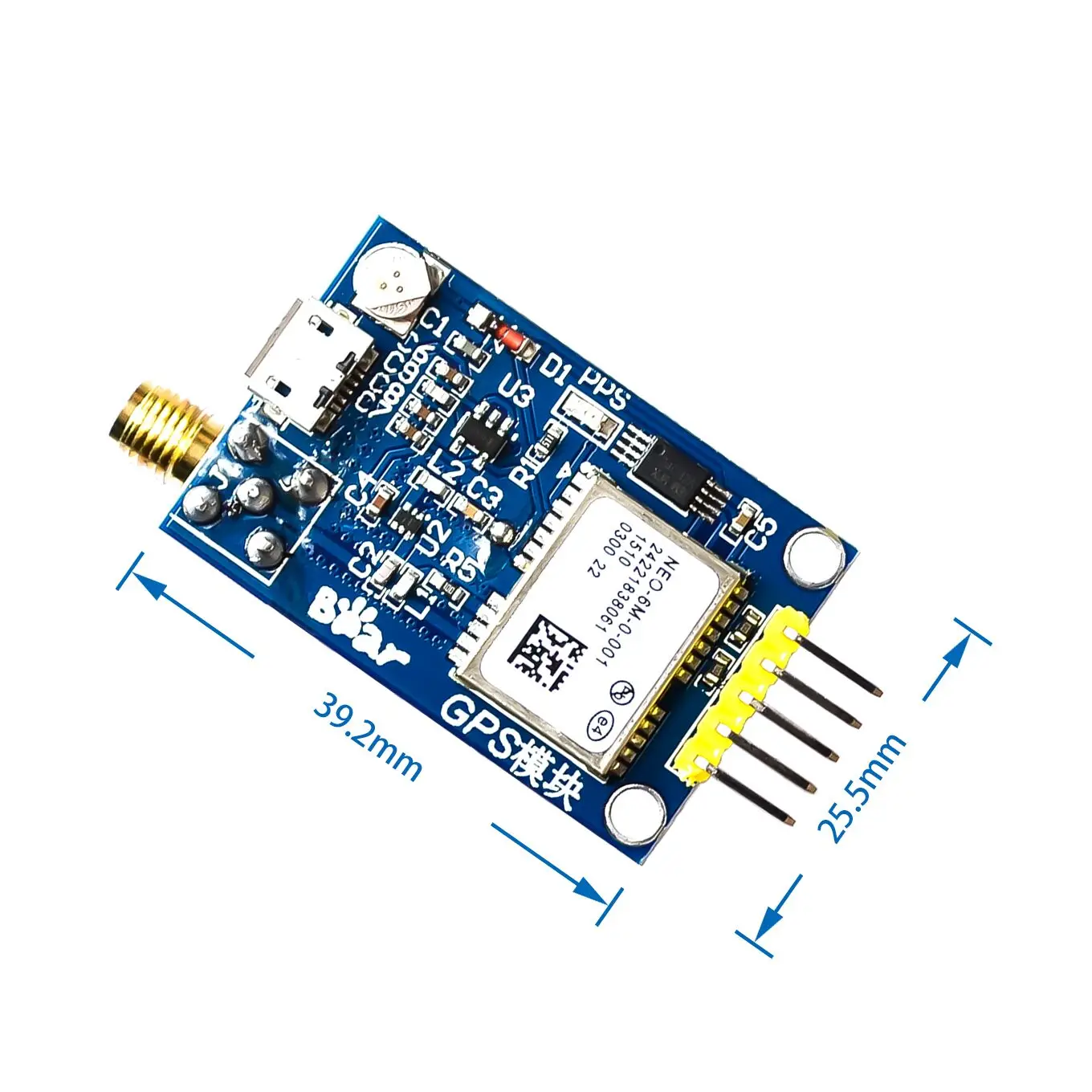 NEO-6M gps модуль gps 6MV2, NEO6MV2 с EEPROM APM2.5 антенна для MWC/AeroQuad для управления полетом самолета Arduino
