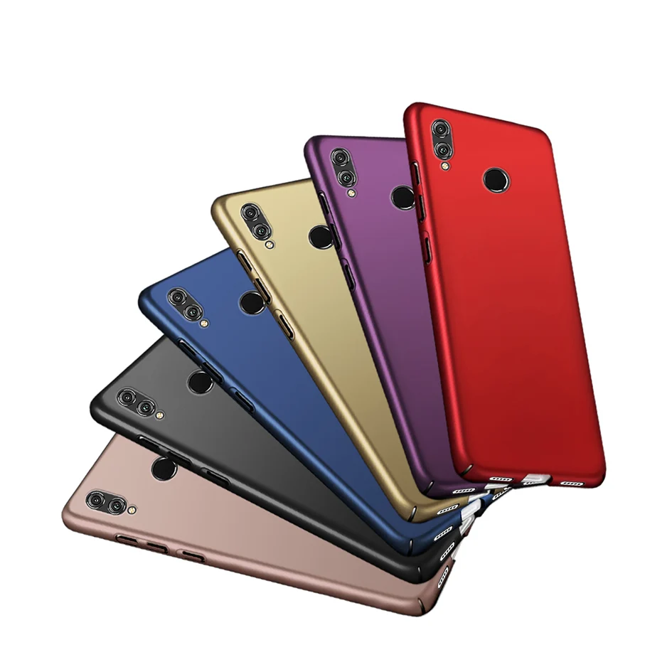 Чехол для Xiaomi Redmi Note 7 задняя крышка жесткий пластиковый матовый чехол бампер 7A Note7