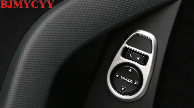 BJMYCYY для Hyundai Creta/ix25 крышка переключателя регулируемой панели зеркала заднего