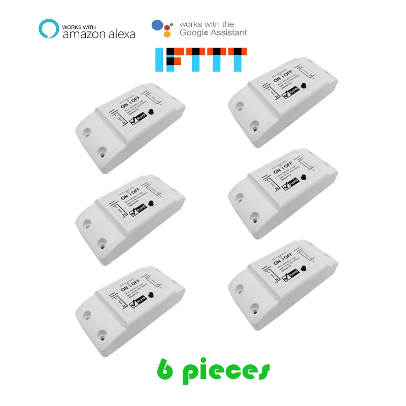 DIY WiFi умный выключатель света Универсальный таймер выключателя беспроводной