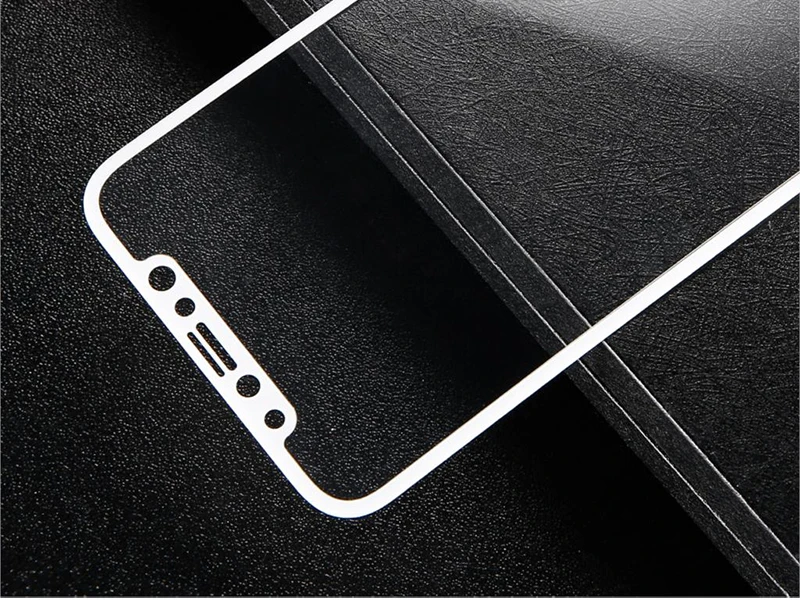 Защита экрана для iPhone 10X8 7 6 6s plus, закаленное стекло, полное покрытие, 3D Мягкий край, i 6 S 7 8 plus, защитный стеклянный чехол, пленка