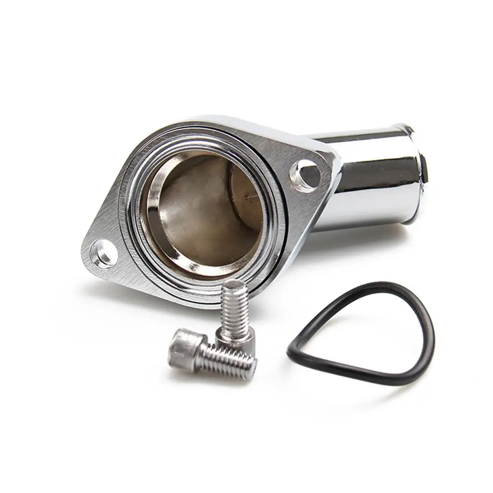 Precision Auto Labs полированная Алюминий водная горка корпус термостата SBC для Chevy 45