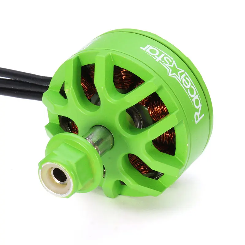 Racerstar 2406 BR2406S Green Edition 2600KV 2 4S бесщеточный двигатель для Fire X220 250 280 300 RC модель рамка