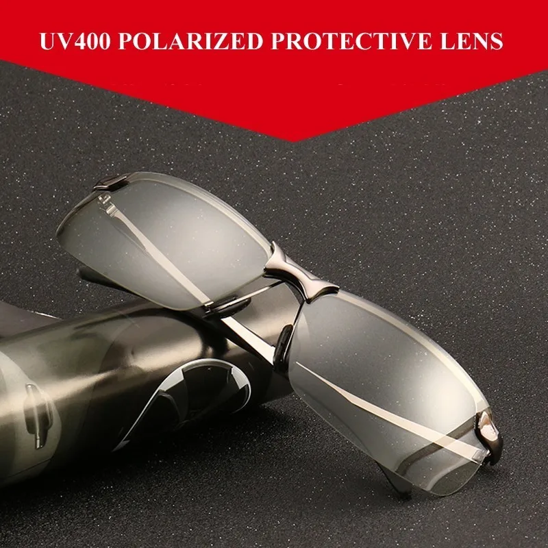 Новые Мужские поляризационные солнцезащитные очки для велоспорта спортивные