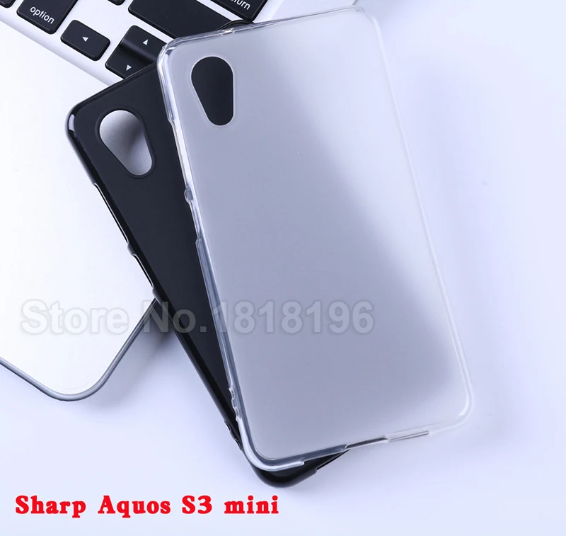 Чехол для Sharp Aquos S2 S3 mini силиконовый чехол мягкий матовый ТПУ пудинга защитная