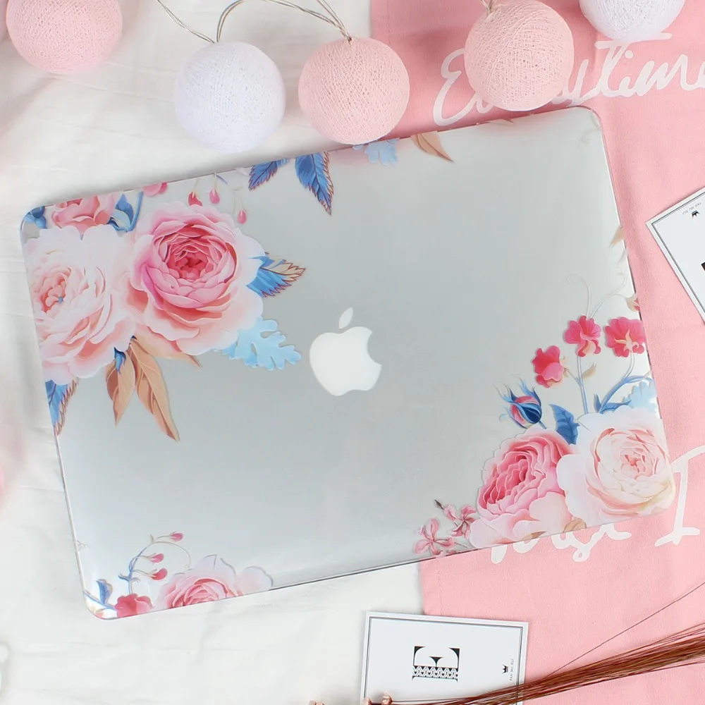Чехол чехол для ноутбука MacBook Air 11 A1465/air 13 A1932 A1466 pro 13 retina 13 A1502 Mac book Pro 13 A2159 цветок чехол