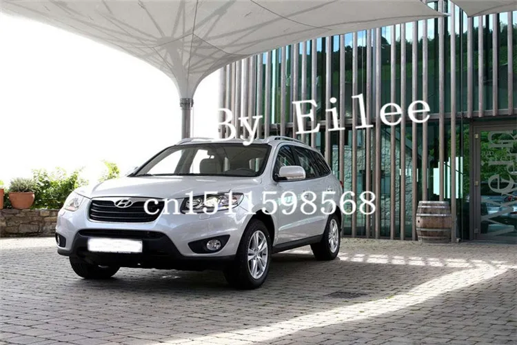 Бесплатная доставка подходит для алюминиевой подножки Hyundai Santa Fe 2010 2011 2012 боковая