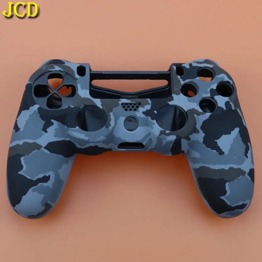 JCD 1 шт силиконовый Камуфляжный защитный чехол для sony playstation 4 Dualshock 4 PS4 DS4 для контроллера PS4 - Цвет: N
