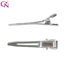 Presilhas de jacaré com pino único de 45mm cn 100 d sem dentes., presilhas de cabelo boutique de alta qualidade para arco diy. (3)