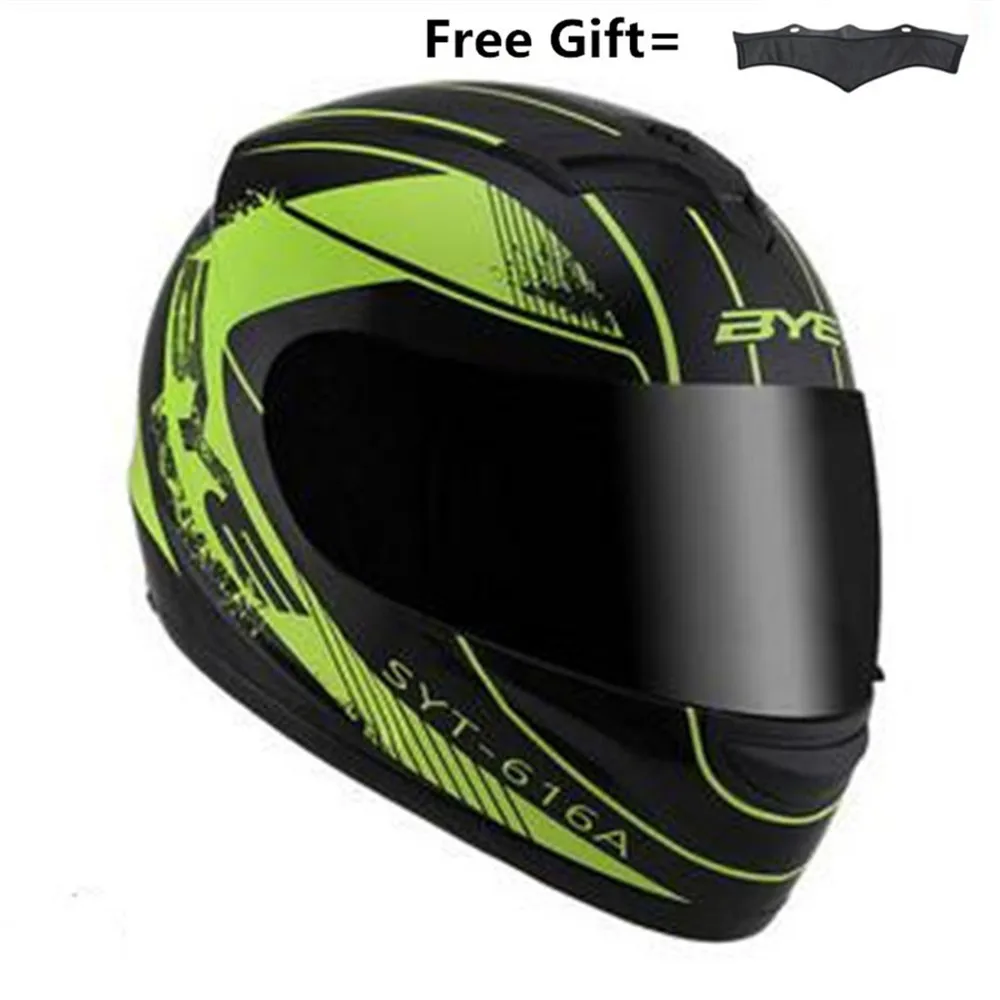 Небесно-голубой Полнолицевой мотоциклетный шлем для мотокросса ATV Moto Helmet Cross горные внедорожные мотоциклетный шлем DOT 10 видов цветов - Цвет: Небесно-голубой