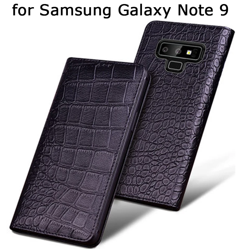 Эксклюзивная распродажа роскошный чехол из натуральной кожи для Samsung Galaxy Note 9