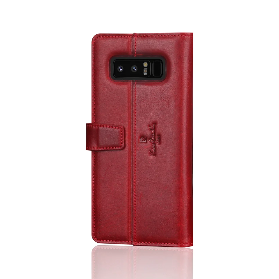 Чехол-книжка Pierre Cardin из натуральной кожи с магнитной застежкой для samsung Galaxy Note 8, роскошный чехол-кошелек, чехол-держатель для карт, телефона, Funda