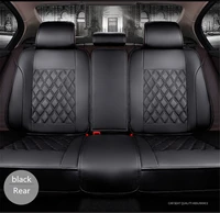 four season universal full seat pu leather car seat cover cushion pad 3d surround breathable