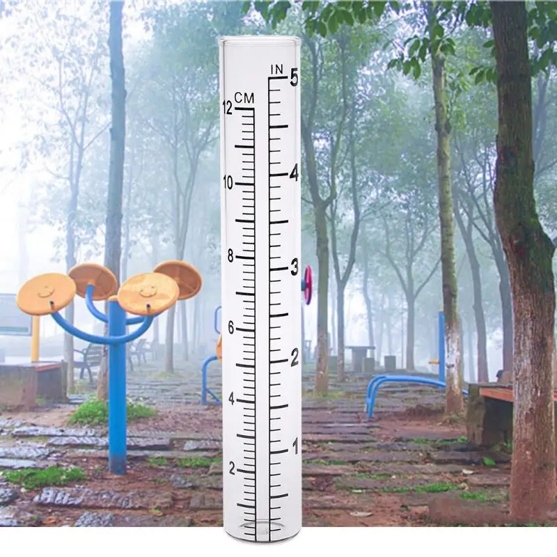 2 шт дождевик прозрачная Емкость стеклянная Запасная трубка для наружного сада