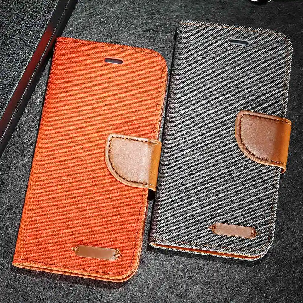 Чехол-книжка DR. Чехол для iPhone 6 6s 7 Plus чехол-сумка чехол из джинсовой ткани