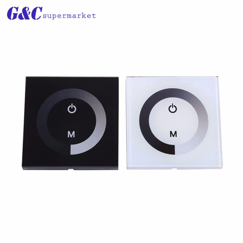 Новейший Европейский стандарт одноцветная сенсорная панель диммер контроллер